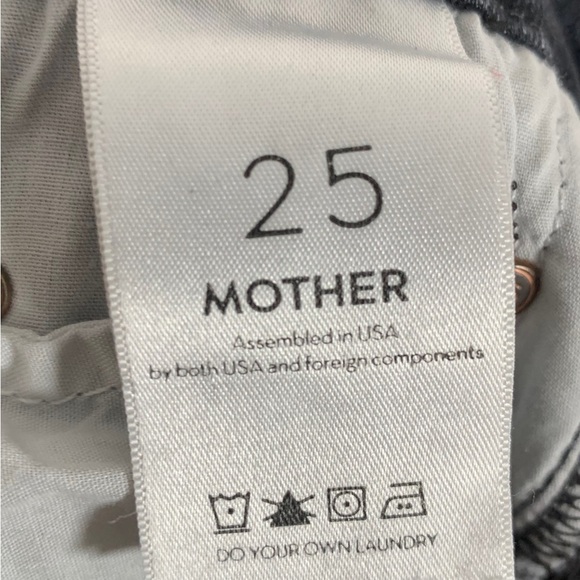 MOTHER Looker Ankle Fray Jeans Size 25 - Picture 5 of 7
